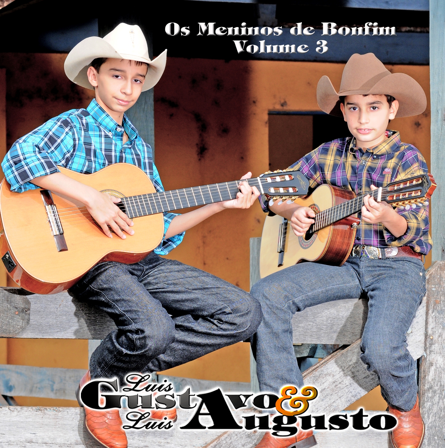 Luis Gustavo & Luis Augusto - Capa do 3º CD